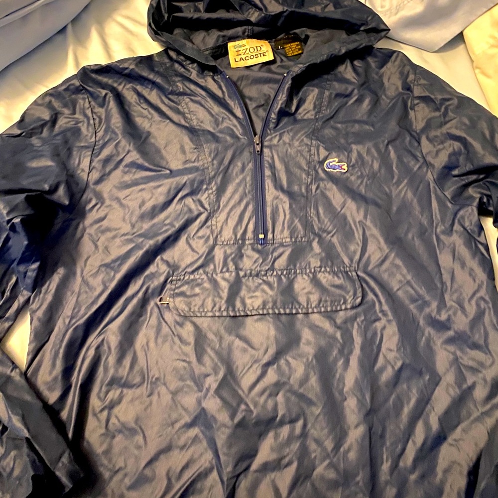 Vintage Lacoste rain coat